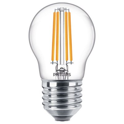 Philips LED Classic Filament 6.5w 240v ES E27 2700K Light Bulb Vintage Golfball