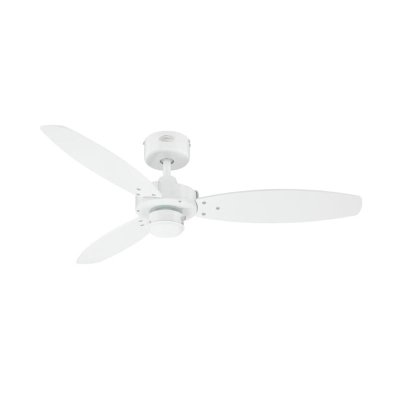 Westinghouse Jet II 105m Indoor Ceiling Fan White Finish Reversible Blades (White/Light Maple) 78261