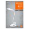 LEDVANCE Panan Clip-on LED Table Lamp Square White Dimmable 4000K