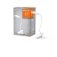 LEDVANCE Panan Clip-on LED Table Lamp Square White Dimmable 4000K
