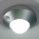 LEDVANCE 2W Nightlux Grey Ceiling Light Pir Sensor 4000K Cool White Ip20