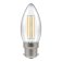 Crompton 5W (40w) 240v BC B22 2700k Filament LED Candle Light Bulb