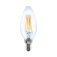 Integral 3.4w 220-240v LED Candle E14 2700k Warm White Non-Dimmable 330 Degree Beam Clear ILCANDE14NC034