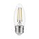 Integral 4.2w 220-240v 470lm LED Candle E27 4000k Cool White Dimmable 320 Degree Beam Clear ILCANDE27DE076