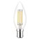 Integral 4.2w 220-240v 470lm LED Candle B15 4000k Cool White Dimmable 320 Degree Beam Clear ILCANDB15DE078