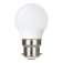 Integral 4.9w 220-240v 470lm LED Golfball B22 4000k Cool White Dimmable 240 Degree Beam Frosted ILGOLFB22DE088