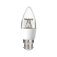 Integral 4.9w 220-240v 470lm LED Candle B22 5000k Daylight Non-Dimmable 240 Degree Beam Clear ILCANDB22NF063