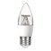 Integral 4.9w 220-240v 470lm LED Candle E27 4000k Cool White Non-Dimmable 240 Degree Beam Clear ILCANDE27NE085
