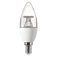 Integral 4.9w 220-240v 470lm LED Candle E14 2700k Warm White Dimmable 240 Degree Beam Clear ILCANDE14DC069