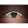 Integral 8W LED Outdoor Wall Light -Curve PIR Sensor, Dark Grey, 4000K Cool White ILDEA029