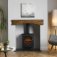 Dimplex Club 2kW Black Electric Stove with Optiflame Technology CLB20E