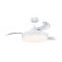 Westinghouse Tori 105cm Ceiling Fan  White Finish with Dimmable LED & Retractable Blades 73043