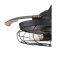 Westinghouse Dunlin 105 cm Ceiling Fan  Matte Black with LED Light & Remote Control 73001