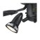 Westinghouse Princess Euro 105 cm Ceiling Fan  Brushed Gun Metal, Black/Applewood Blades, 3 Spot Lights 73061