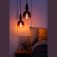 OSRAM Vintage 1906 LED Purple Globe Bulb 4.5W 1600K E27 ES Dimmable Decorative Light