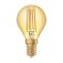 Osram 1906 Vintage LED Gold Golfball Bulb 4W SES E14 Filament Light