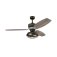 Westinghouse Welford LED 137cm Indoor Ceiling Fan  Weathered Bronze, Reversible Driftwood/Hickory Blades, Remote, Dimmable Light 72235