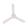 Westinghouse Graham 132cm Ceiling Fan  Nickel Lustre Finish, White Blades, Cage Shade, Opal Frosted Glass 72207