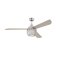Westinghouse Graham 132cm Indoor Ceiling Fan Nickel Luster, Titanium Blades, LED Light 72208