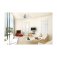 Westinghouse Arius 132cm Ceiling Fan Chrome Finish with Reversible White/Black Blades & Opal Glass 72559