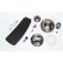 Westinghouse Bendan 132cm Indoor Ceiling Fan  Satin Chrome, Wengue Blades, Opal Frosted Glass Light 72557