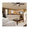 Westinghouse Everett 132cm Indoor Ceiling Fan  Espresso Finish, Reversible Blades, Scavo Glass Bowl 72154