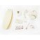Westinghouse Jet II 105m Indoor Ceiling Fan White Finish Reversible Blades (White/Light Maple) 78261