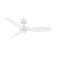 Westinghouse Jet II 105m Indoor Ceiling Fan White Finish Reversible Blades (White/Light Maple) 78261