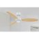 Westinghouse Jet II 105m Indoor Ceiling Fan White Finish Reversible Blades (White/Light Maple) 78261
