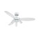 Westinghouse Jet Plus 105cm Ceiling Fan  Brushed Nickel with Spotlights & Reversible Wengue/Silver Blades 78703