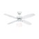 Westinghouse Capitol 105cm Indoor Ceiling Fan  White Finish, Reversible Blades (White/Beech), Opal Frosted Glass 78708