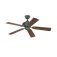 Westinghouse Nevada 105cm Ceiling Fan  Iron Finish, Reversible Walnut/Cherry Blades 78264