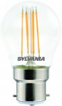 Sylvania 4.5w 240v BC B22 2700K Retro Vintage Filament Clear Golfball 0028449