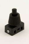Jeani 703B Miniature 2A Black 240V Push Button Press Switch Lamp Light