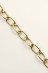 Jeani 398PB 3/4" Oval Link 10 Metre Brass Chain